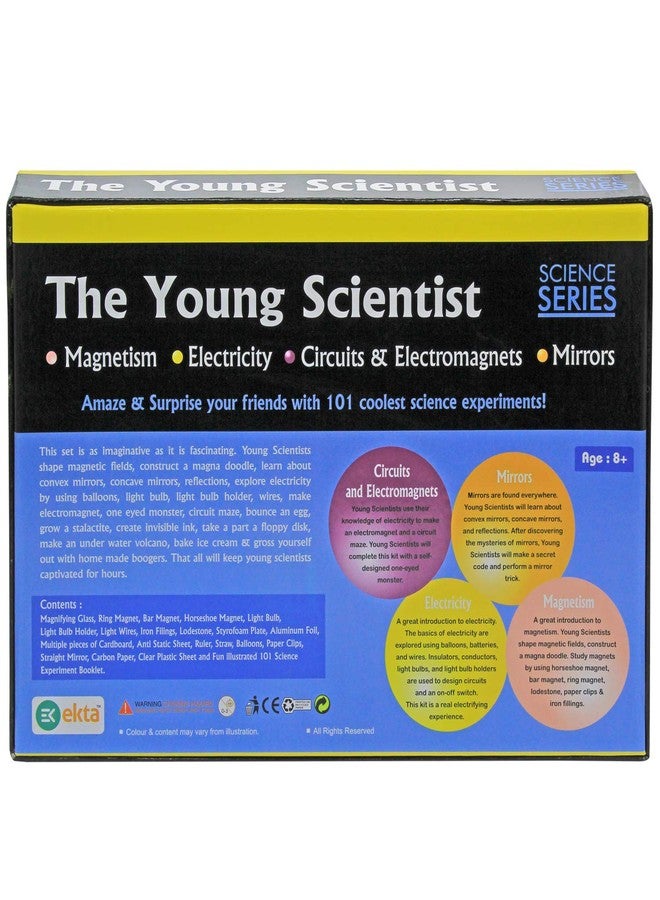 Ekta The Young Scientist Series 1 Set Part Science Kit 101 Experiments, Multi Color - Image 4